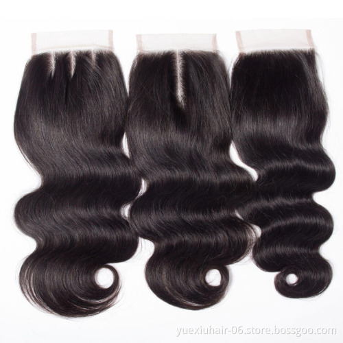 Body Wave Indian Virgin Hair Bundles with Lace Frontal 13*4 Recool Lace Frontal Ear to Ear Full Lace Frontal with Baby Hair